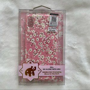 NEW iPhone iPhone XS Max Floral pattern case